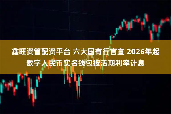 鑫旺资管配资平台 六大国有行官宣 2026年起数字人民币实名钱包按活期利率计息