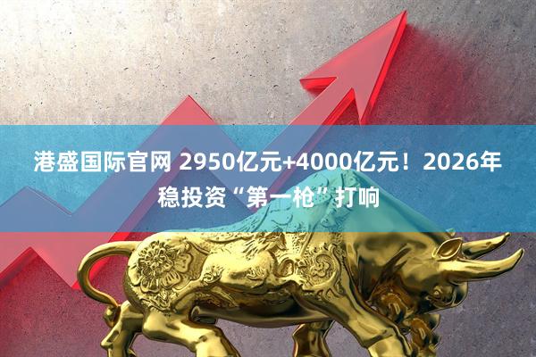 港盛国际官网 2950亿元+4000亿元！2026年稳投资“第一枪”打响